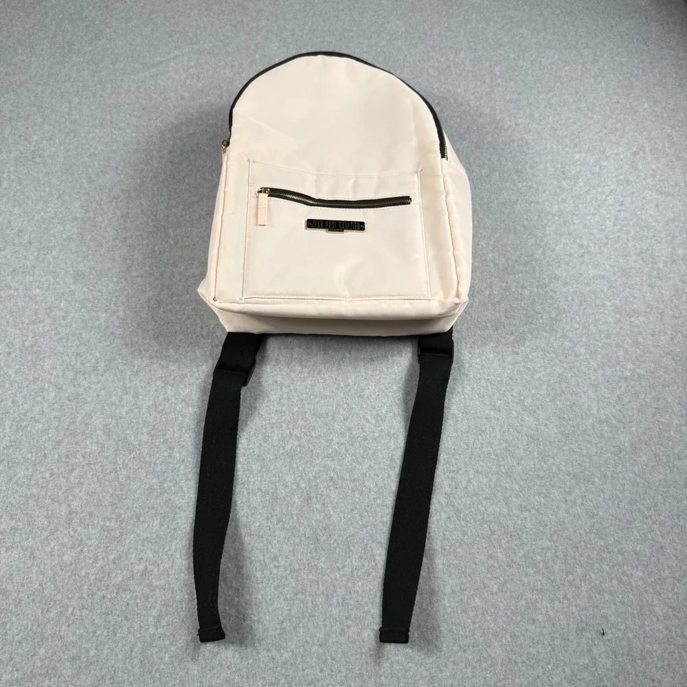 Jean Paul Gaultier Parfums Mini Backpack OS Cream Minimalist Y2K Utility Bag